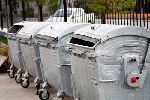 Business waste removal services in a Southwark office